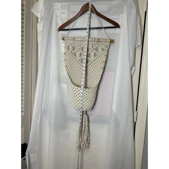 Macramé Hanging Planter - Picture 3 of 5